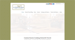 Desktop Screenshot of cuisinekaren.com
